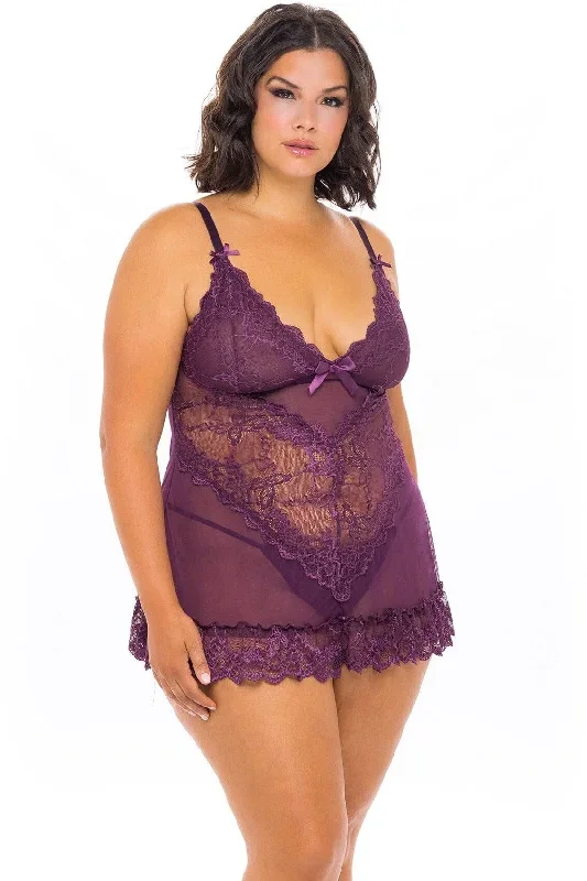 Soft Cup Babydoll Set