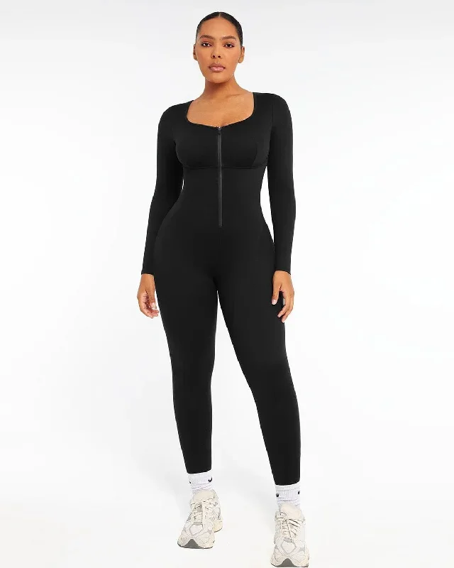 AirSlim Long Sleeve Sport Shaping Jumpsuit