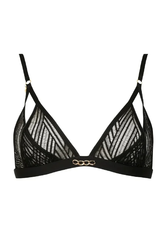 Sensual Wave Triangle Open Bra