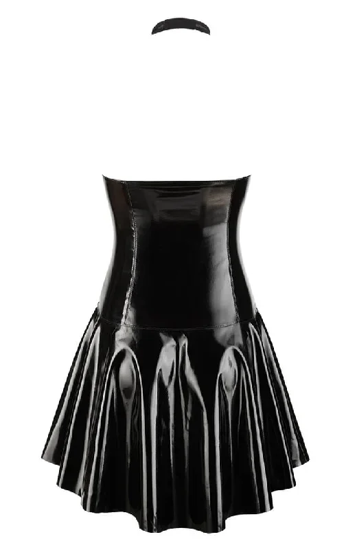 black-vinyl-doll-dress-dont-think-twice