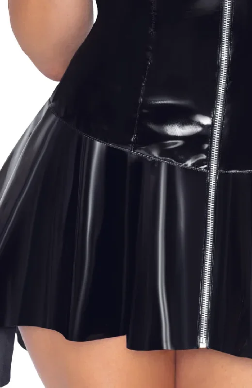 black-vinyl-doll-dress-dont-think-twice