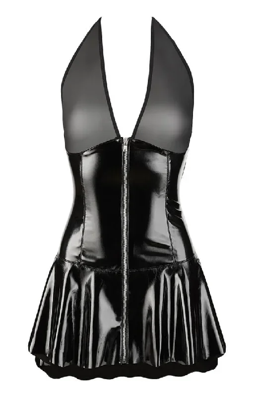 black-vinyl-doll-dress-dont-think-twice