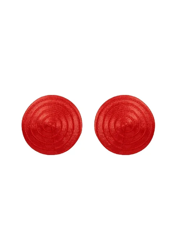 Allegra Nipple Pasties (Red)