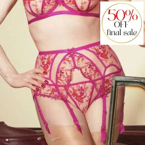 Dita Von Teese Femmoiselle Suspender in Pomegranate D46034