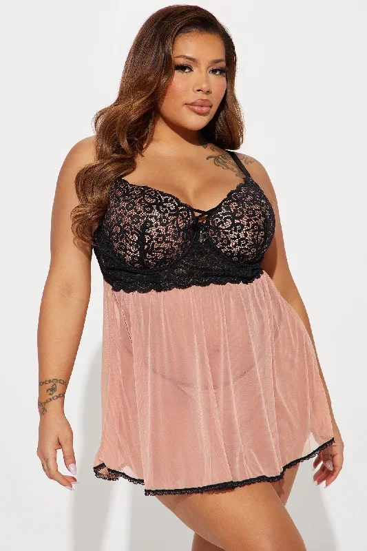 Forever Lovely Babydoll - Blush/combo