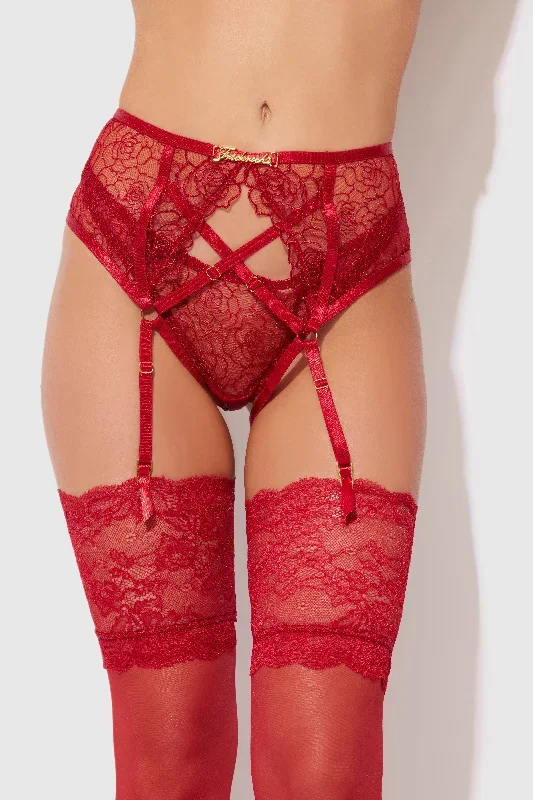 Melrose Embroidered Garter