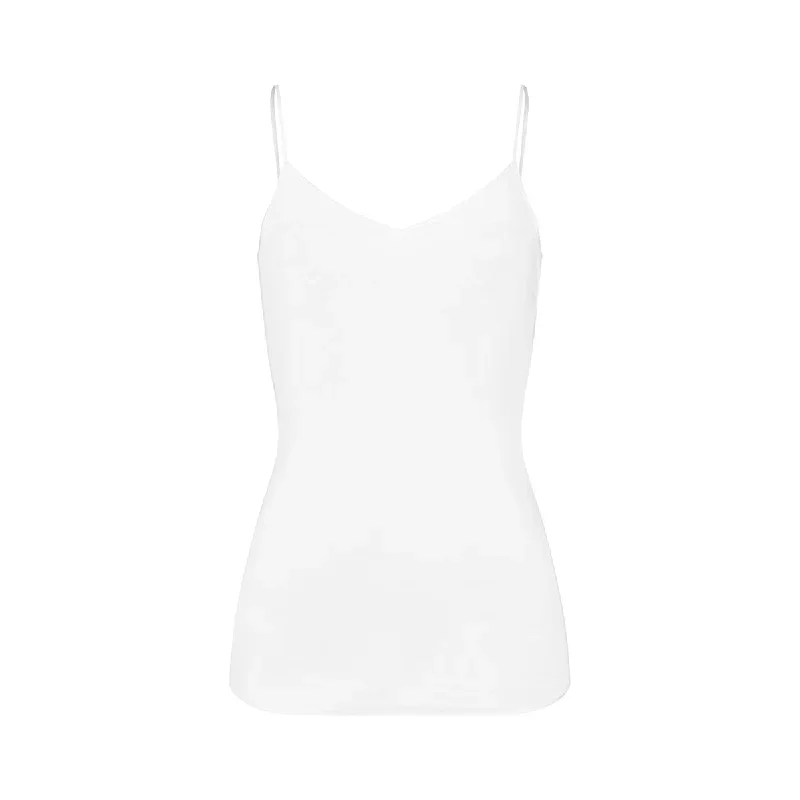 Hanro Cotton Seamless Shelf Bra Camisole