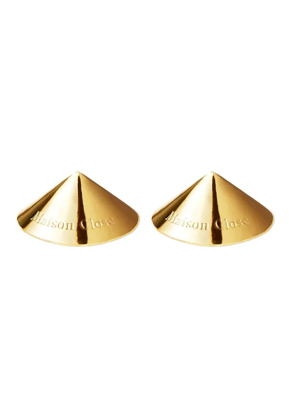 Les Fetiches Gold Nipple Pasties