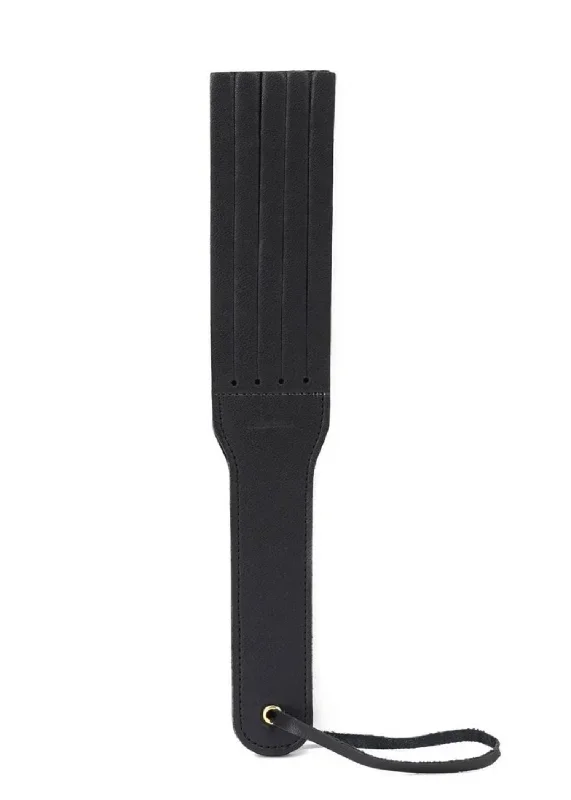 Dark Secret Leather Split Tawse Paddle