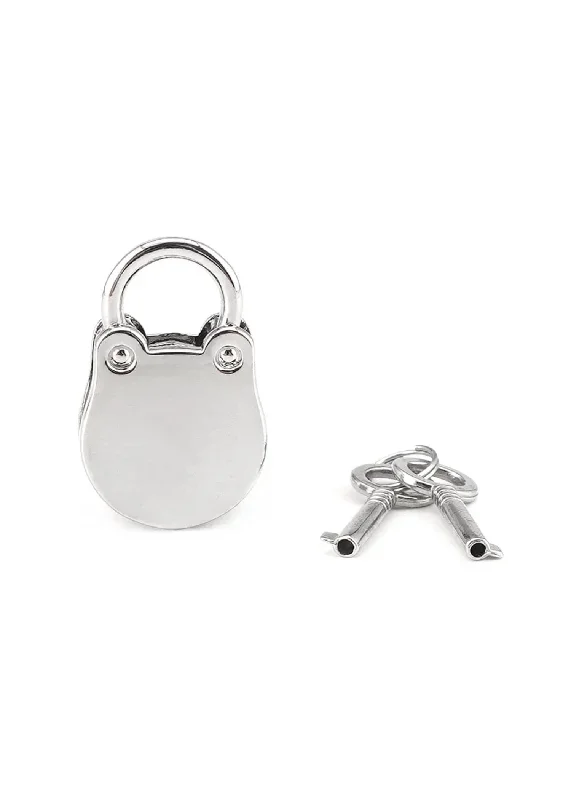 Padlock (Round-Base) - Silver