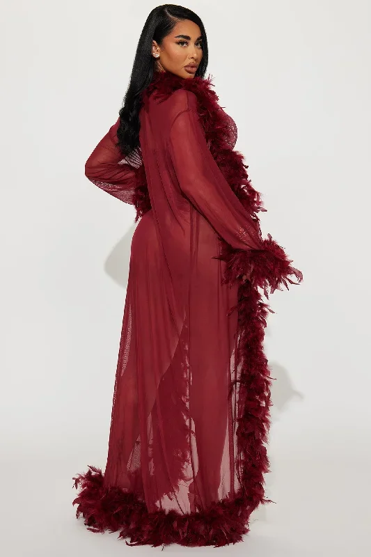 light-as-a-feather-mesh-long-robe-wine