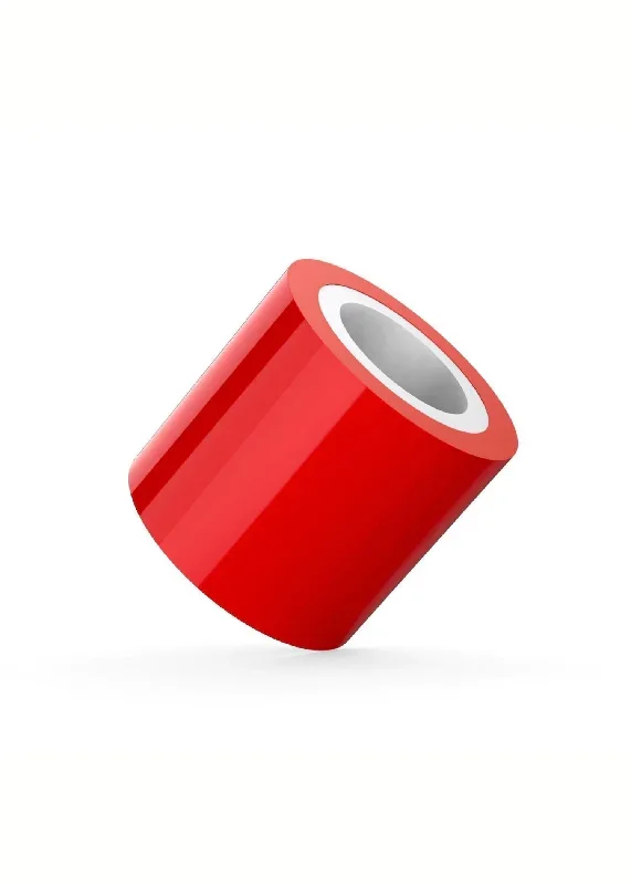 Long PVC Tape (Red) - 25m