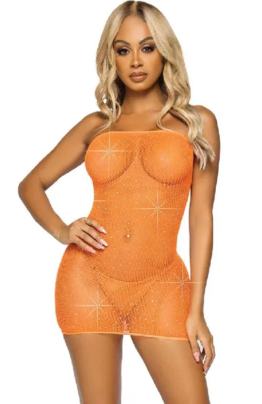 orange-multi-dress-with-rhinestones-midnight-power