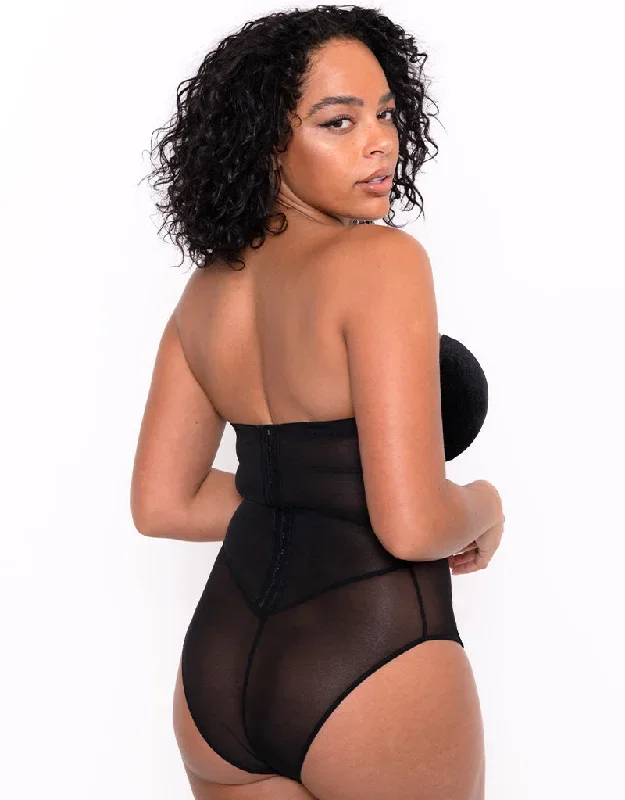 scantilly-icon-plunge-strapless-padded-body-black