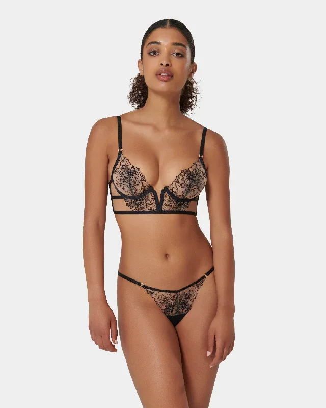 Set: Althea Black/Sheer