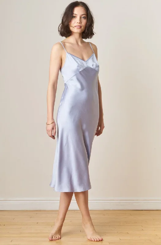 Silk Knee-Length Slip